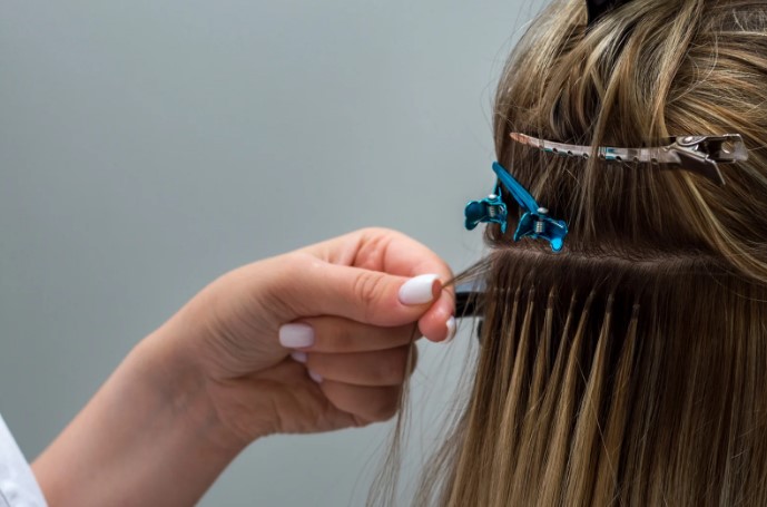 Gentle hair extension methods for fragile hair